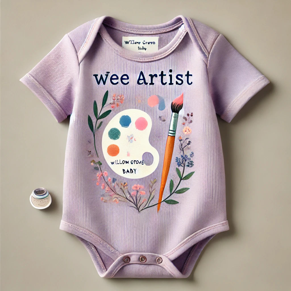 Wee Artist Organic Cotton Onesie